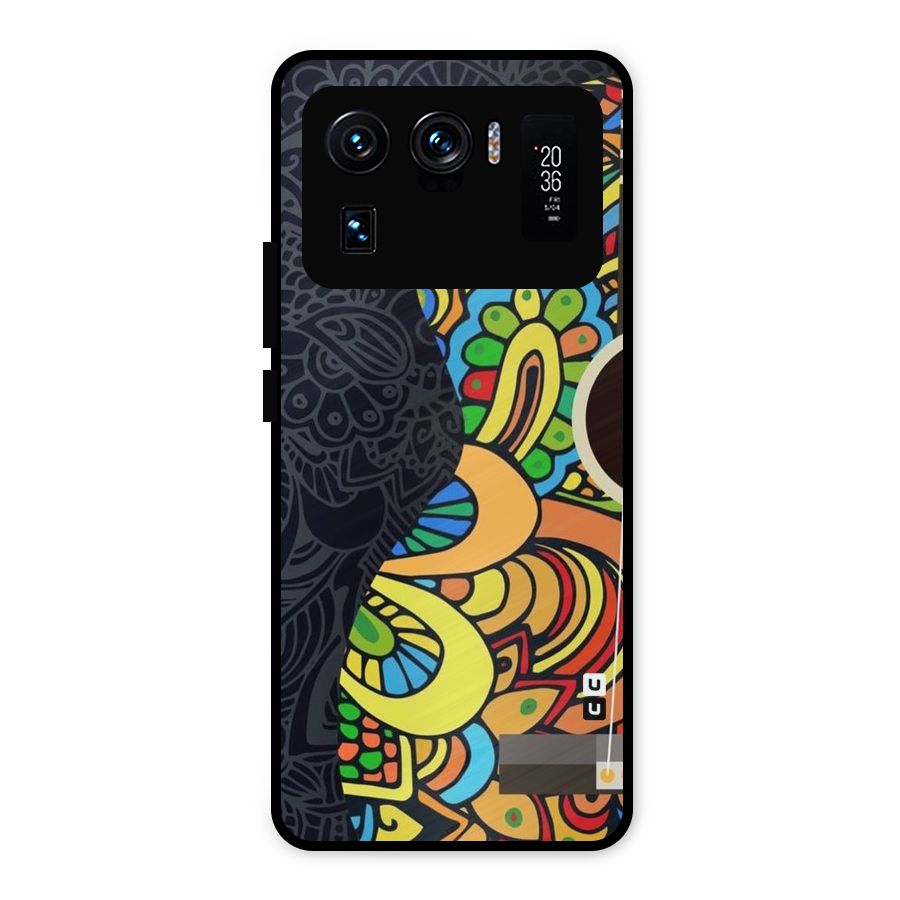 Colored Blocks Metal Back Case for Mi 11 Ultra
