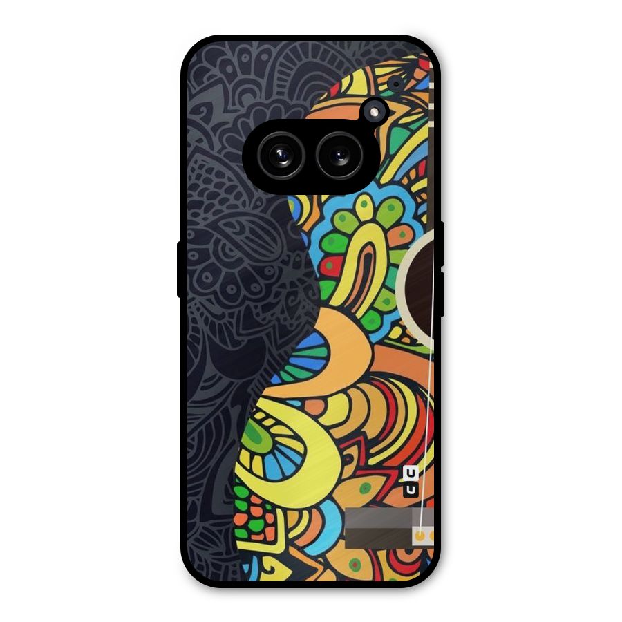 Colored Blocks Metal Back Case for Nothing Phone 2a Plus