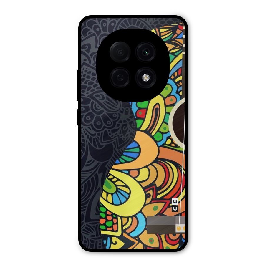 Colored Blocks Metal Back Case for Oppo F29 Pro