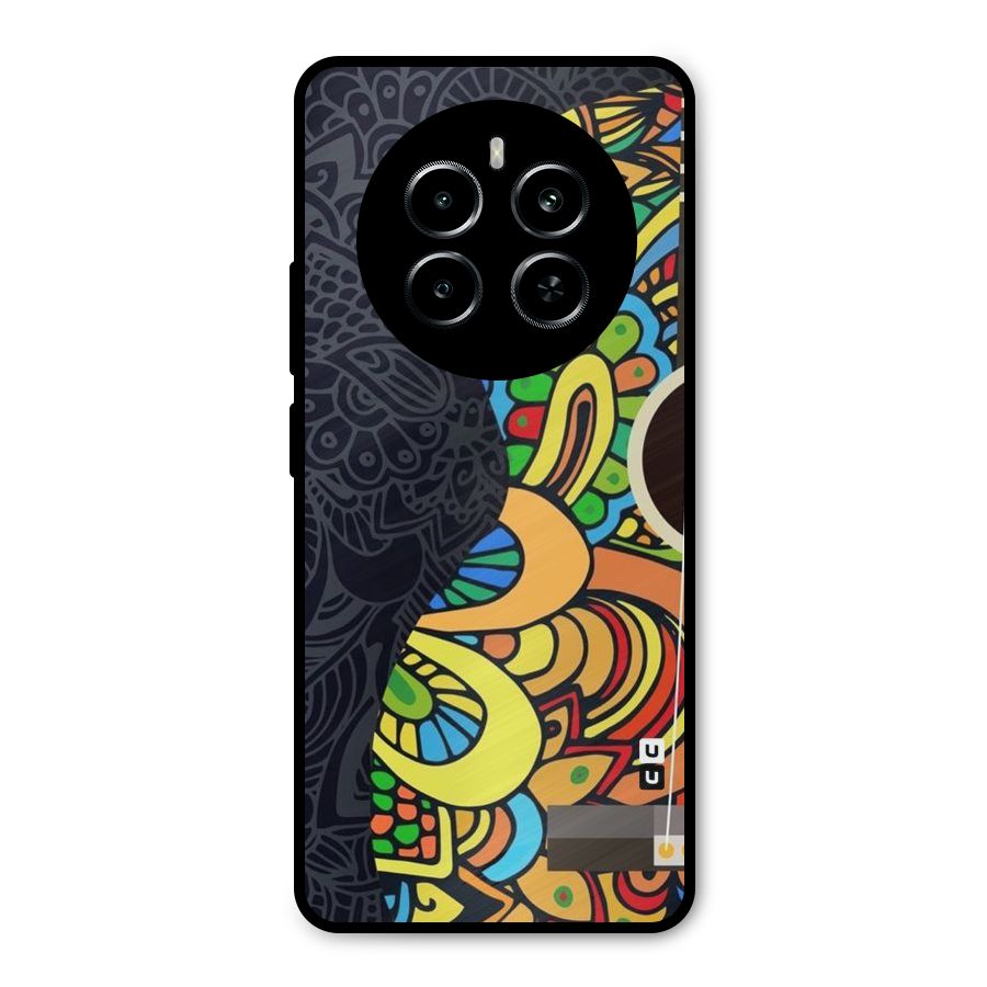 Colored Blocks Metal Back Case for Realme P1