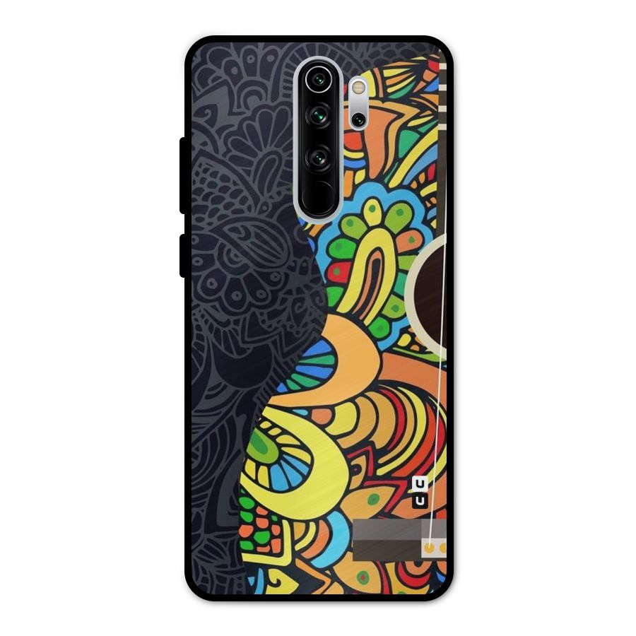 Colored Blocks Metal Back Case for Redmi Note 8 Pro