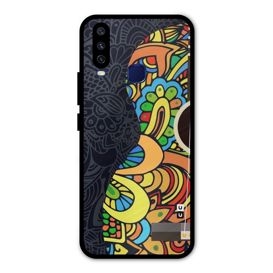 Colored Blocks Metal Back Case for Vivo V17
