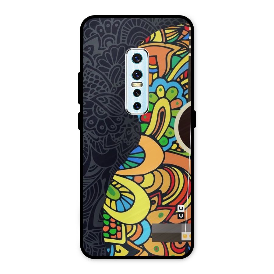 Colored Blocks Metal Back Case for Vivo V17 Pro