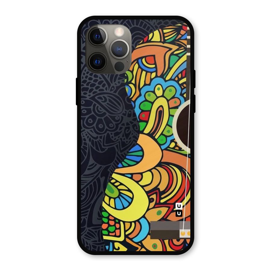 Colored Blocks Metal Back Case for iPhone 12 Pro