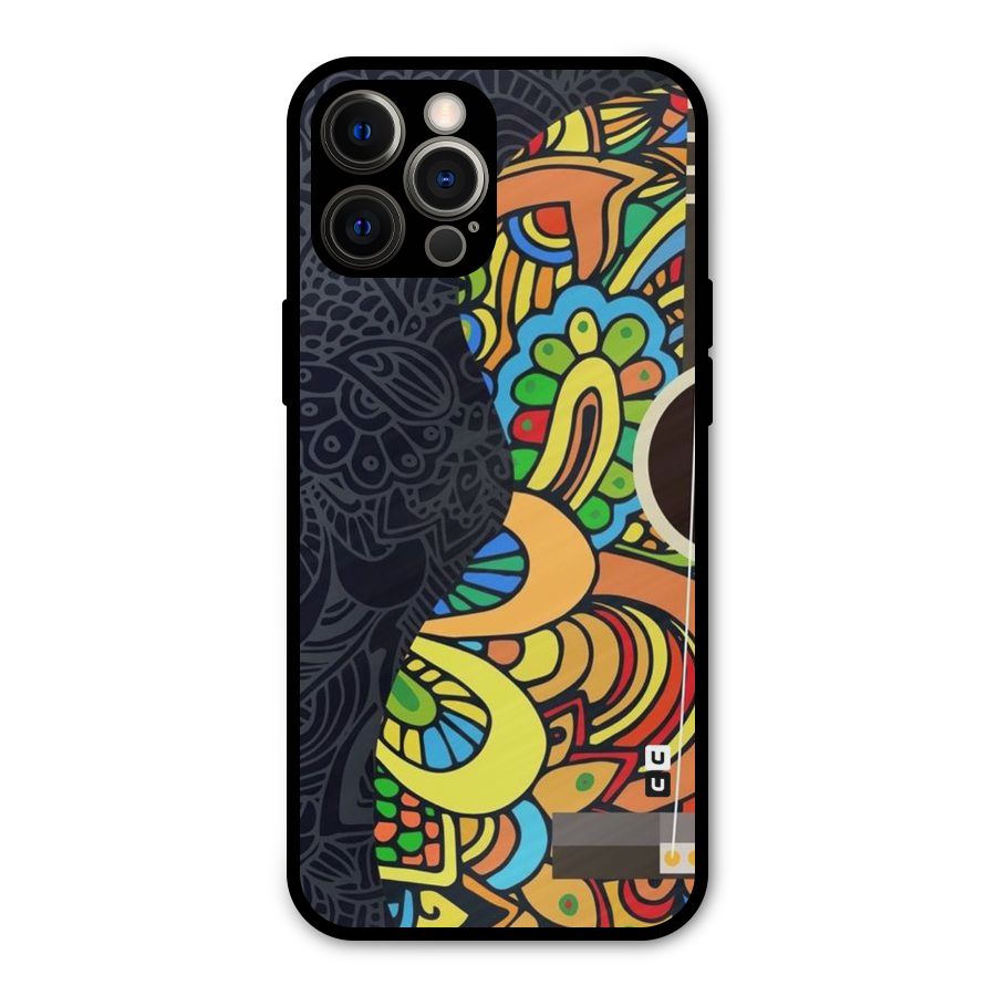 Colored Blocks Metal Back Case for iPhone 12 Pro Max
