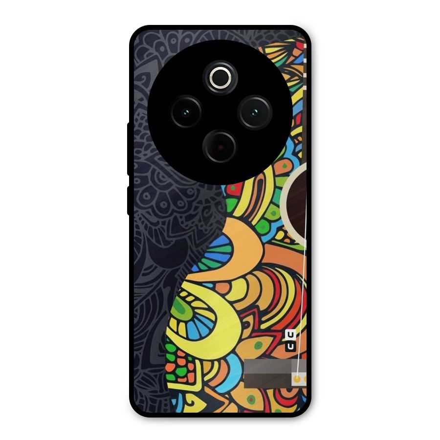 Colored Blocks Metal Back Case for iQOO Z10