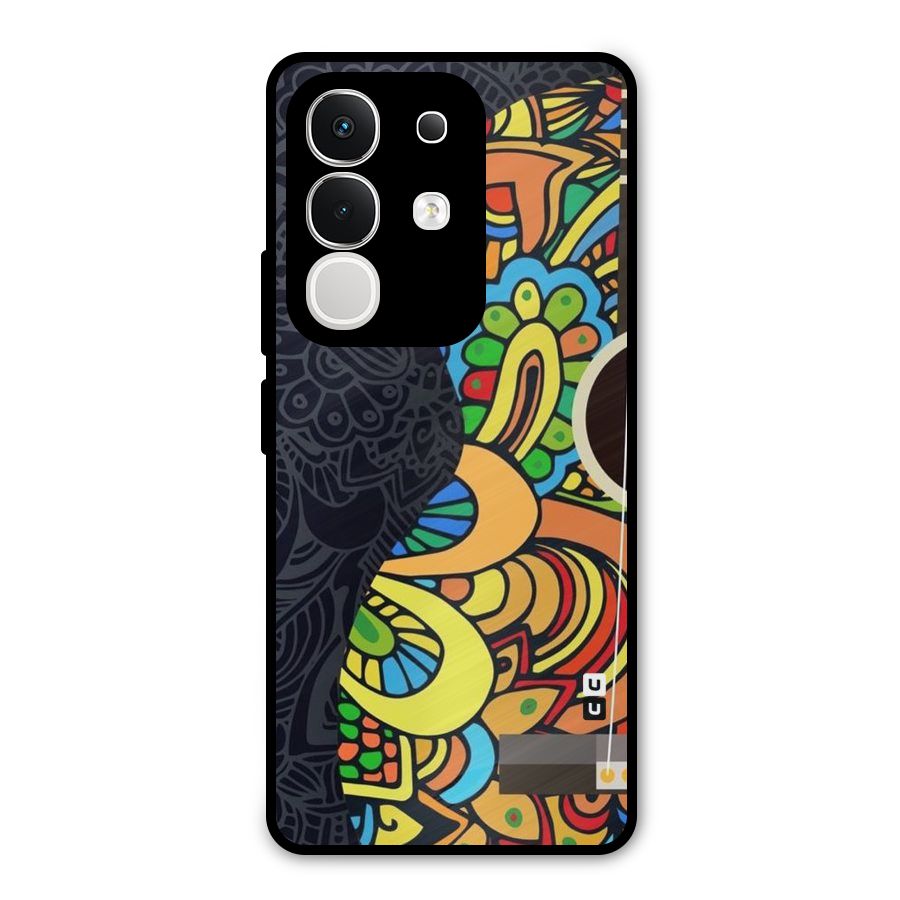 Colored Blocks Metal Back Case for iQOO Z10x
