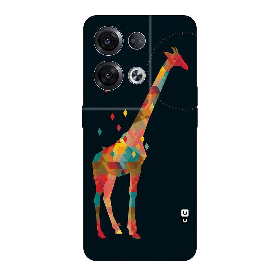 Colored Giraffe Original Polycarbonate Back Case for Oppo Reno8 Pro 5G