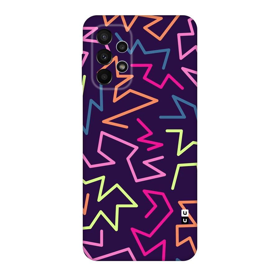 Colored Lines Original Polycarbonate Back Case for Galaxy A23