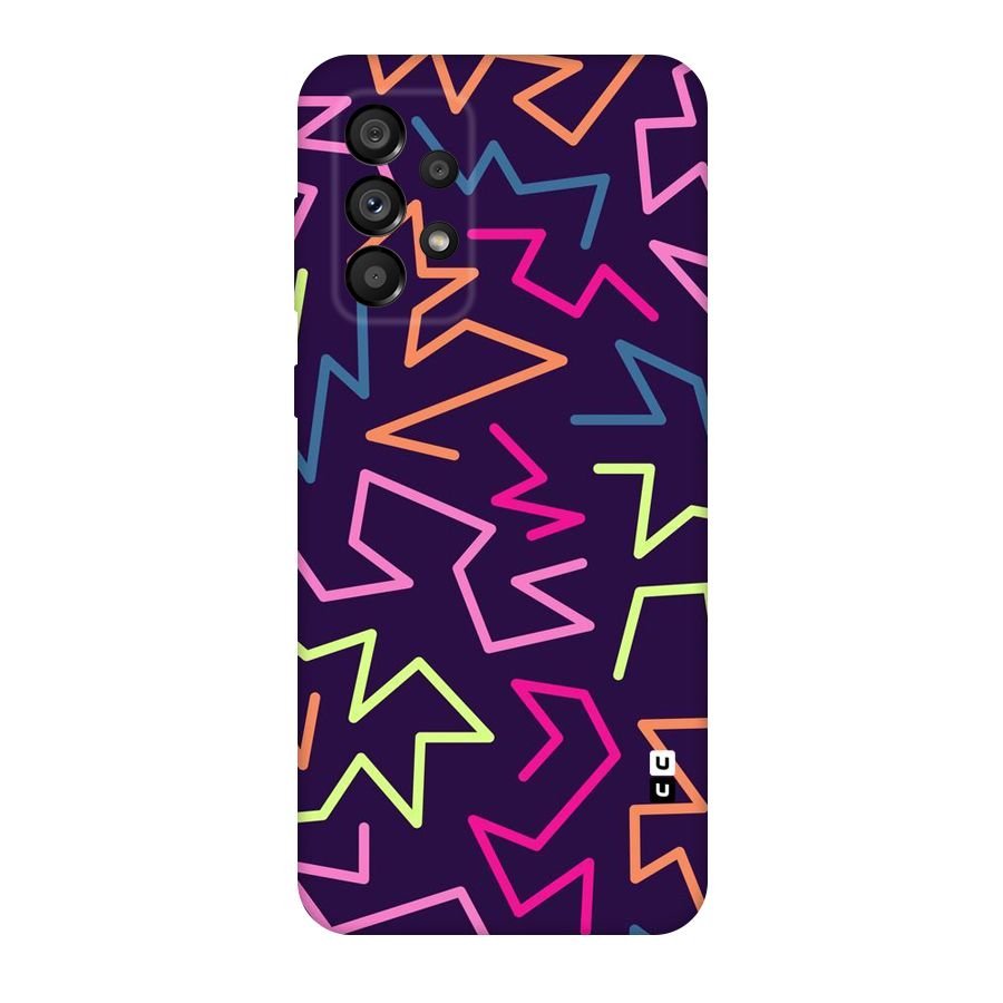 Colored Lines Original Polycarbonate Back Case for Galaxy A73 5G