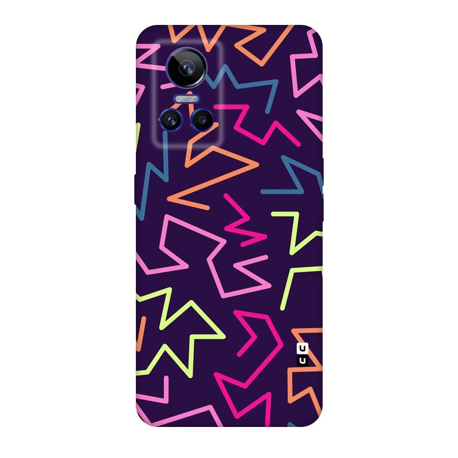 Colored Lines Original Polycarbonate Back Case for Realme GT Neo 3