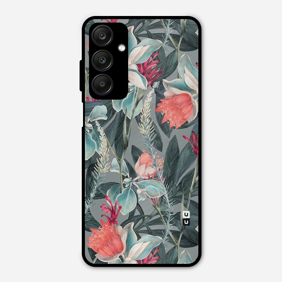 Colored Petals Metal Back Case for Galaxy A25 5G