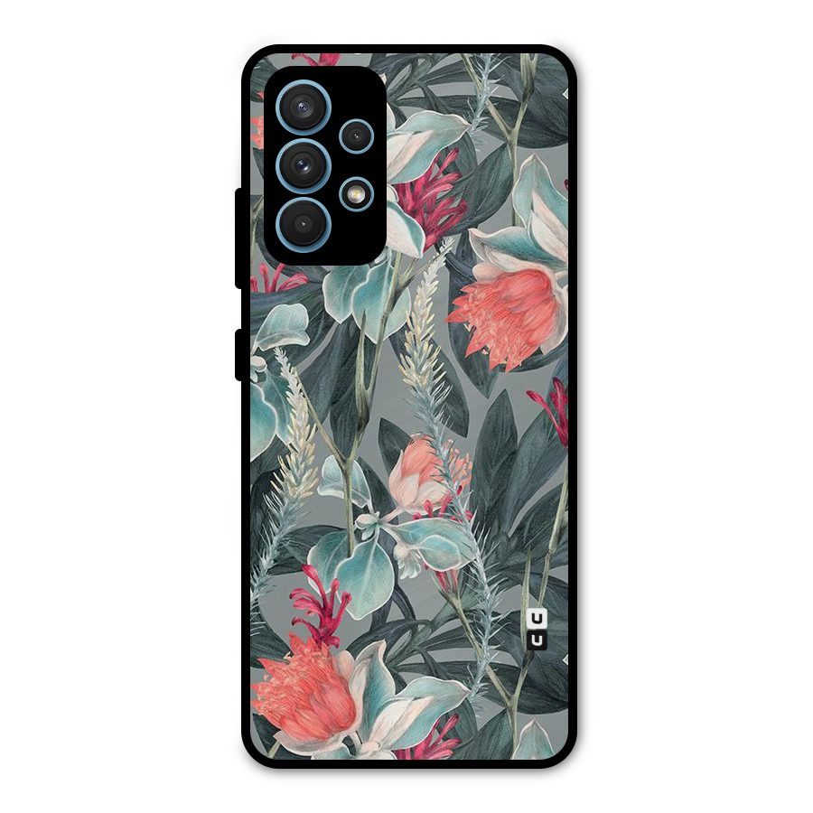 Colored Petals Metal Back Case for Galaxy A32