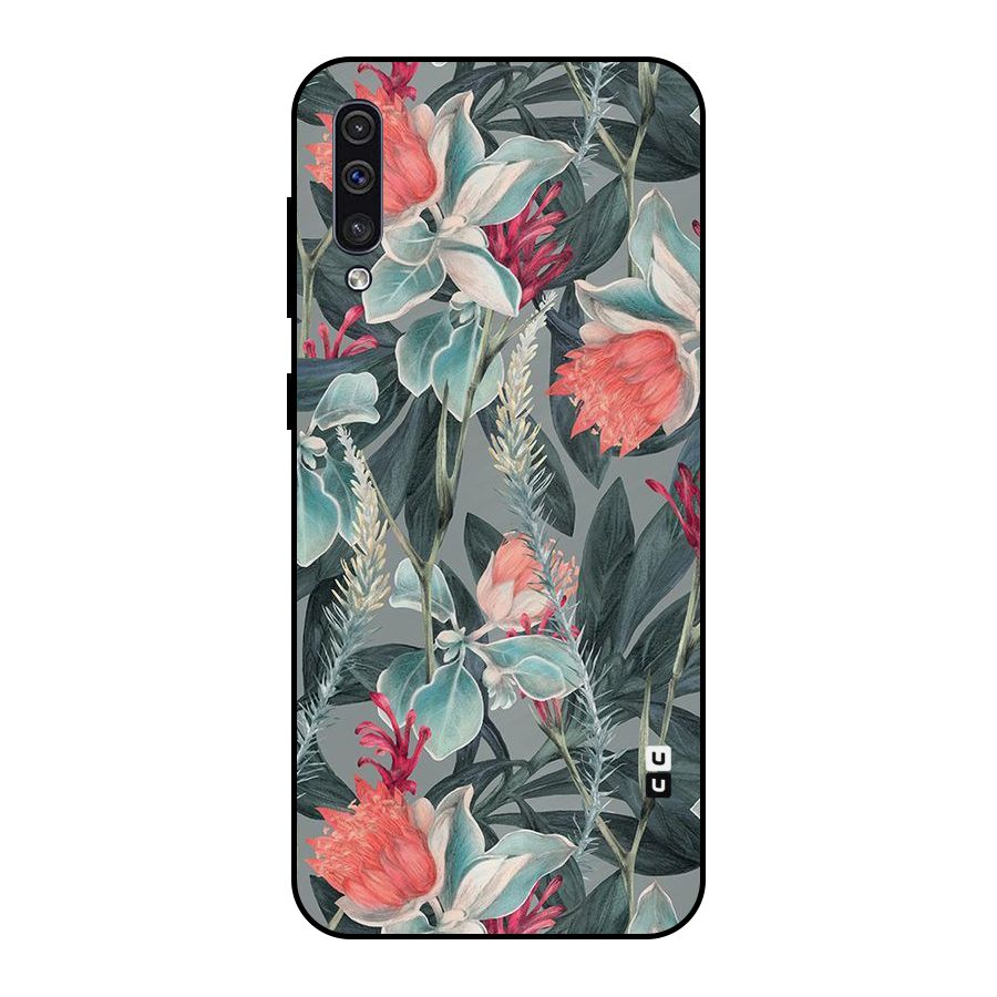 Colored Petals Metal Back Case for Galaxy A50s