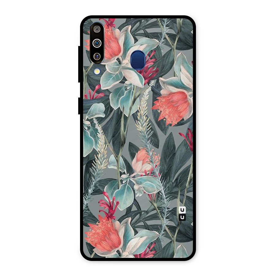 Colored Petals Metal Back Case for Galaxy M30