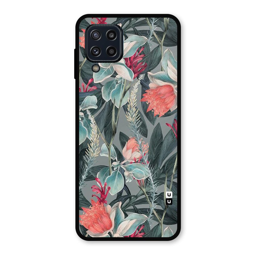 Colored Petals Metal Back Case for Galaxy M32