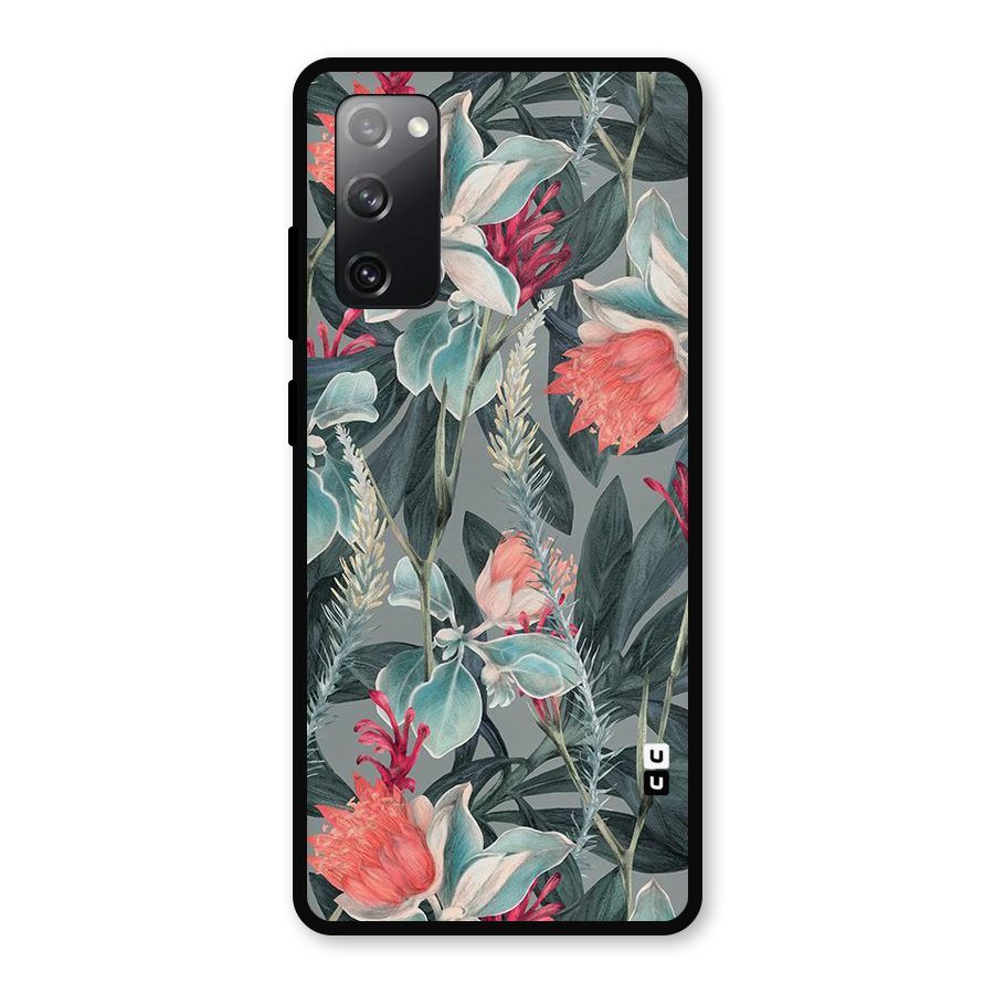 Colored Petals Metal Back Case for Galaxy S20 FE
