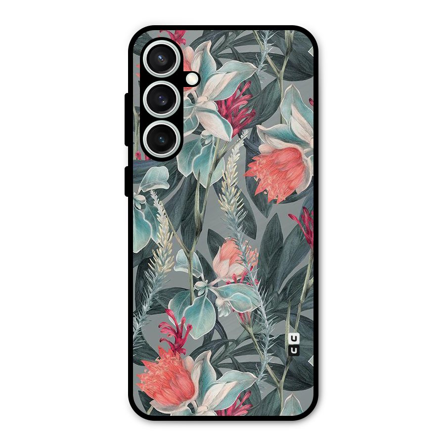 Colored Petals Metal Back Case for Galaxy S23 FE