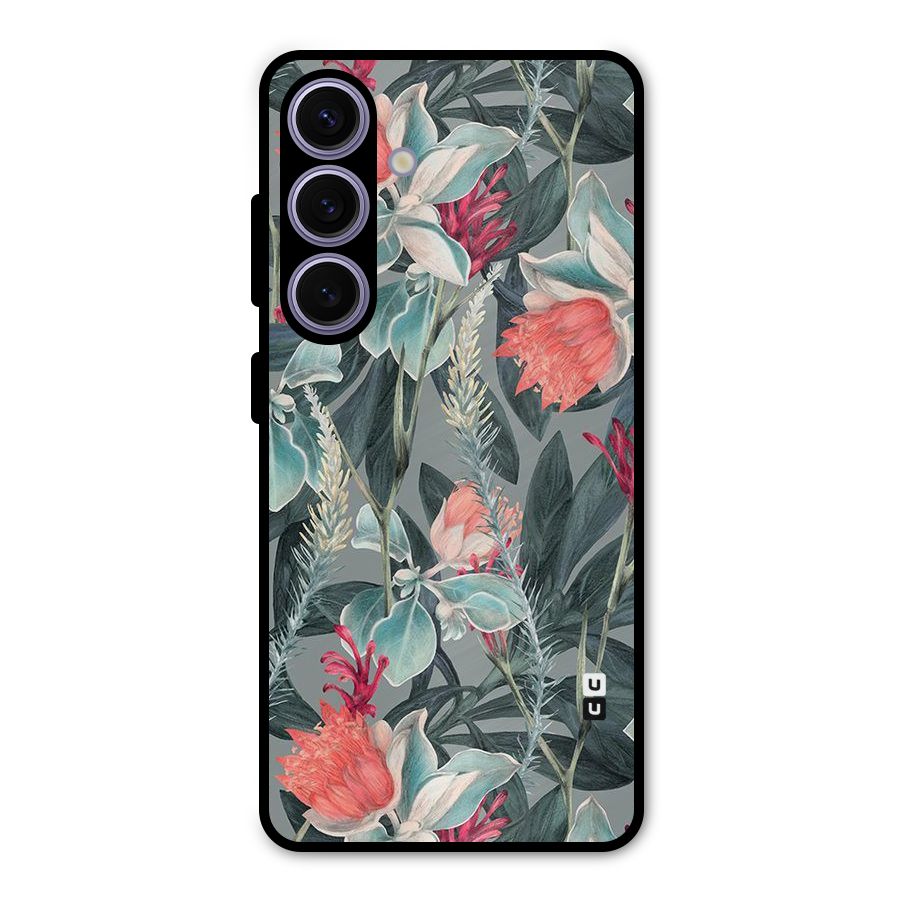 Colored Petals Metal Back Case for Galaxy S24