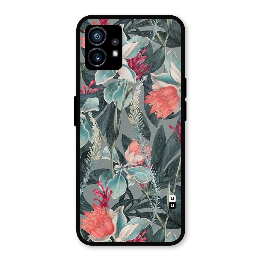 Colored Petals Metal Back Case for Nothing Phone 1