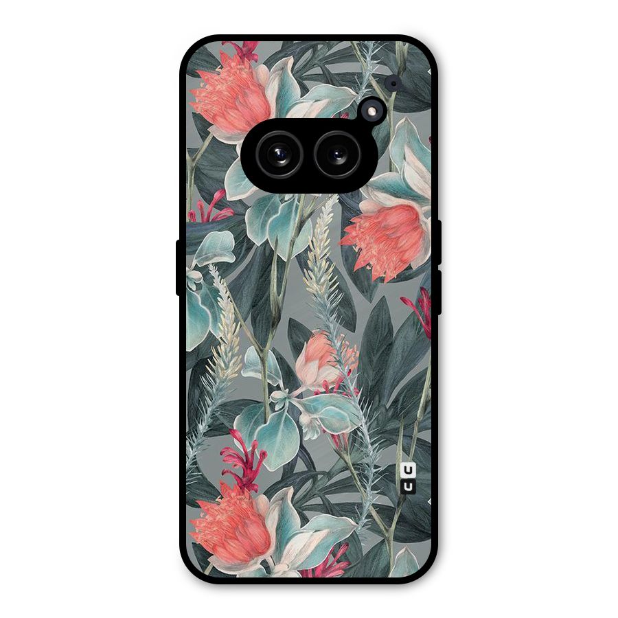 Colored Petals Metal Back Case for Nothing Phone 2a Plus