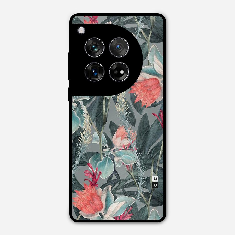 Colored Petals Metal Back Case for OnePlus 12