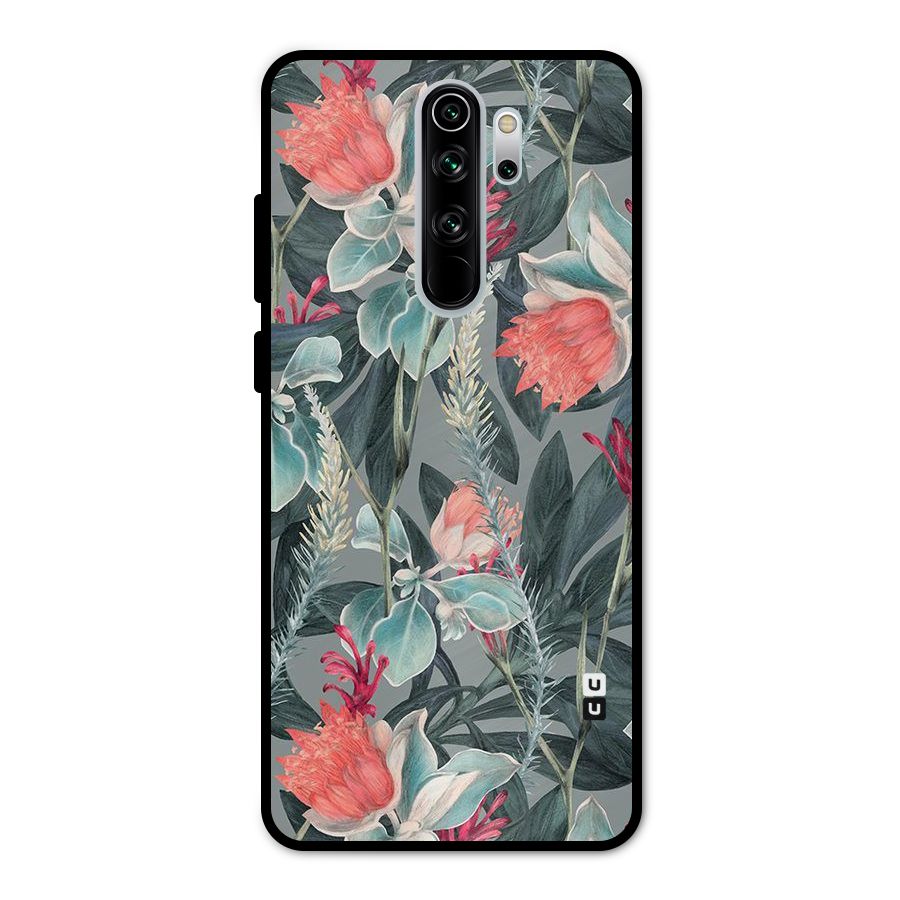 Colored Petals Metal Back Case for Redmi Note 8 Pro