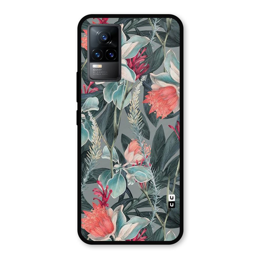 Colored Petals Metal Back Case for Vivo Y73
