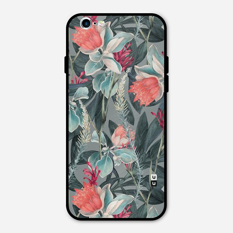 Colored Petals Metal Back Case for iPhone 6 6s