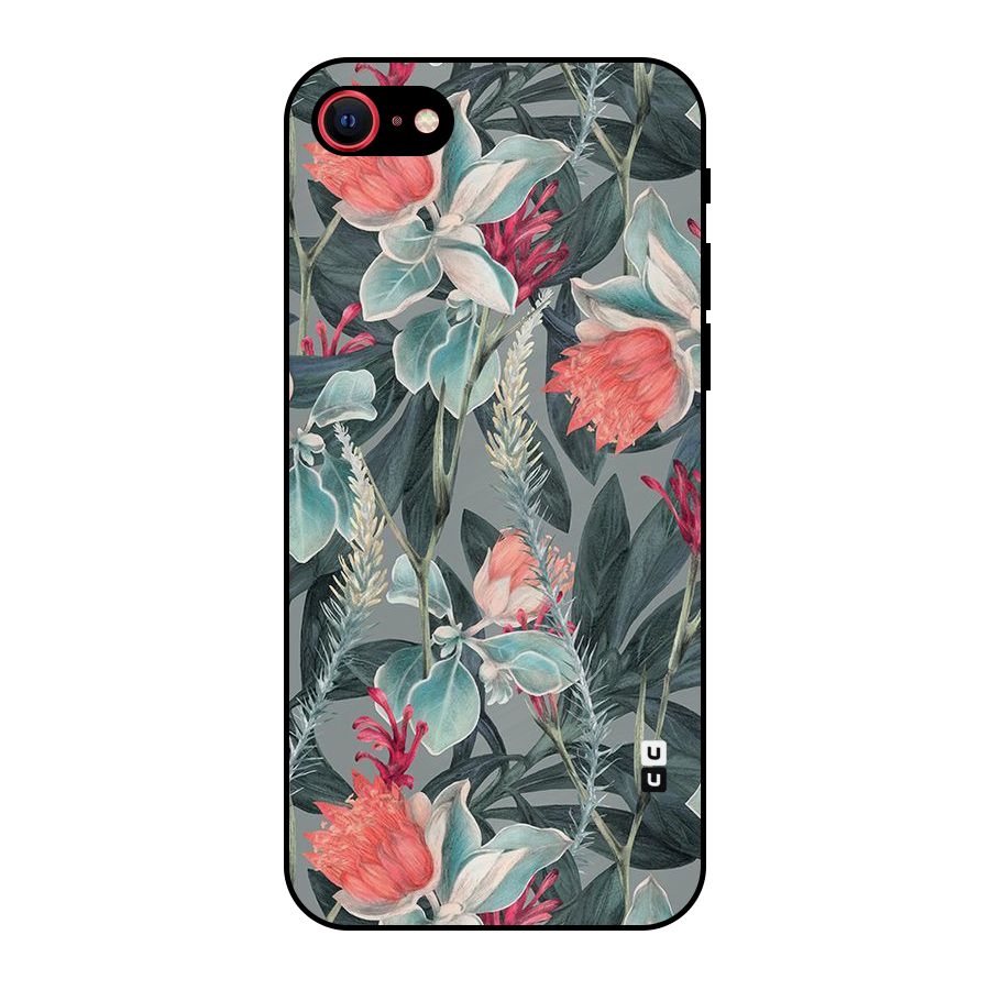 Colored Petals Metal Back Case for iPhone 7