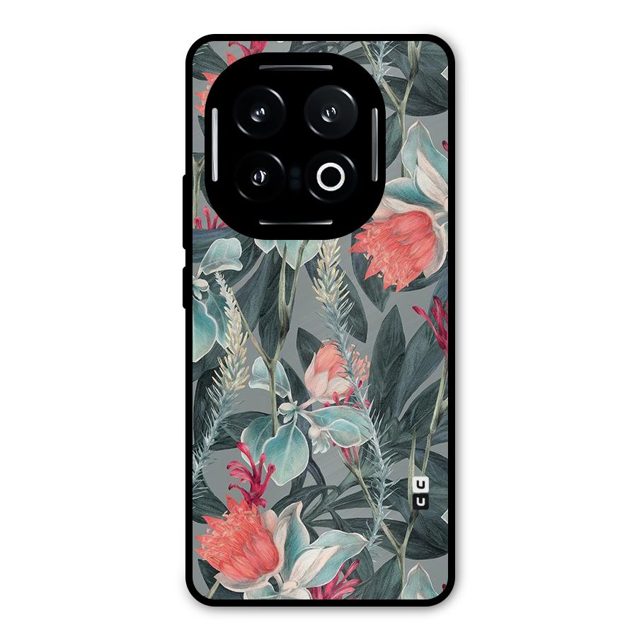 Colored Petals Metal Back Case for iQOO 13