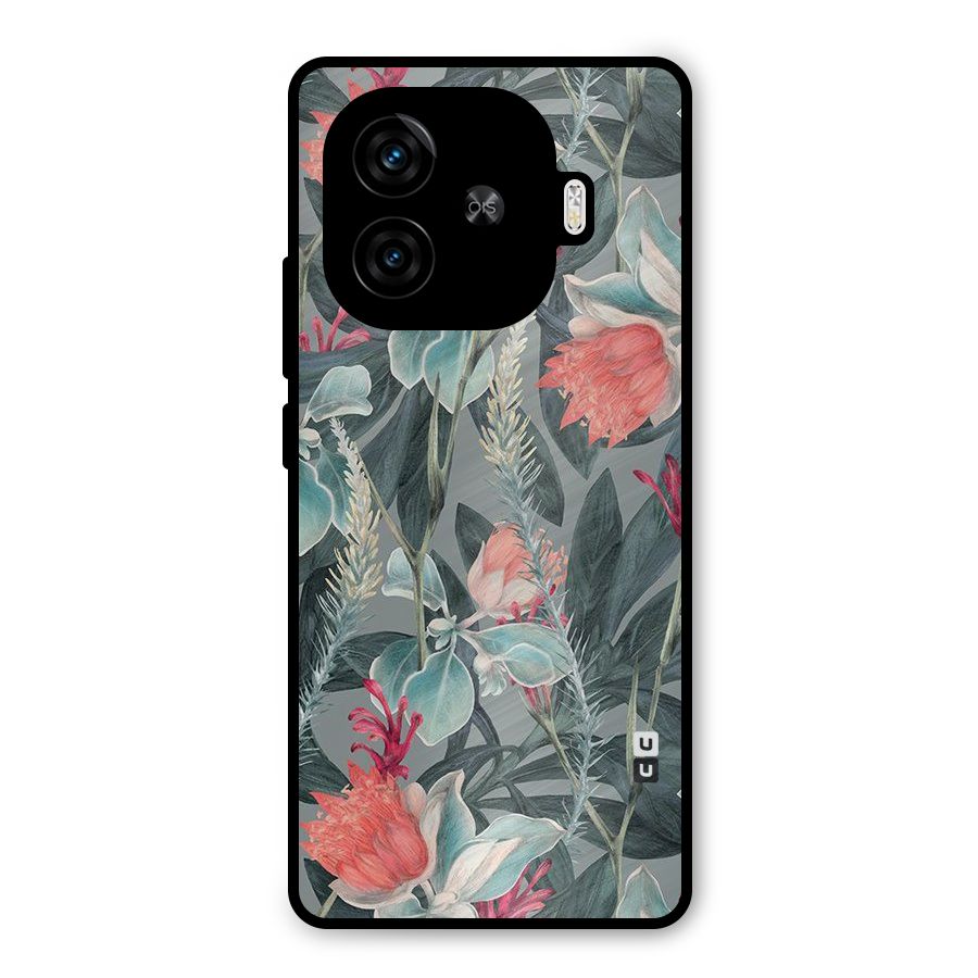 Colored Petals Metal Back Case for iQOO Neo 10R