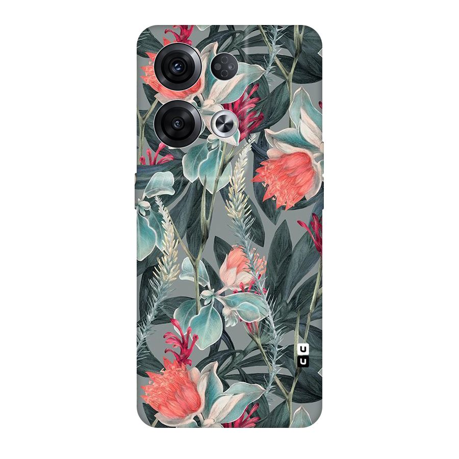 Colored Petals Original Polycarbonate Back Case for Oppo Reno8 Pro 5G