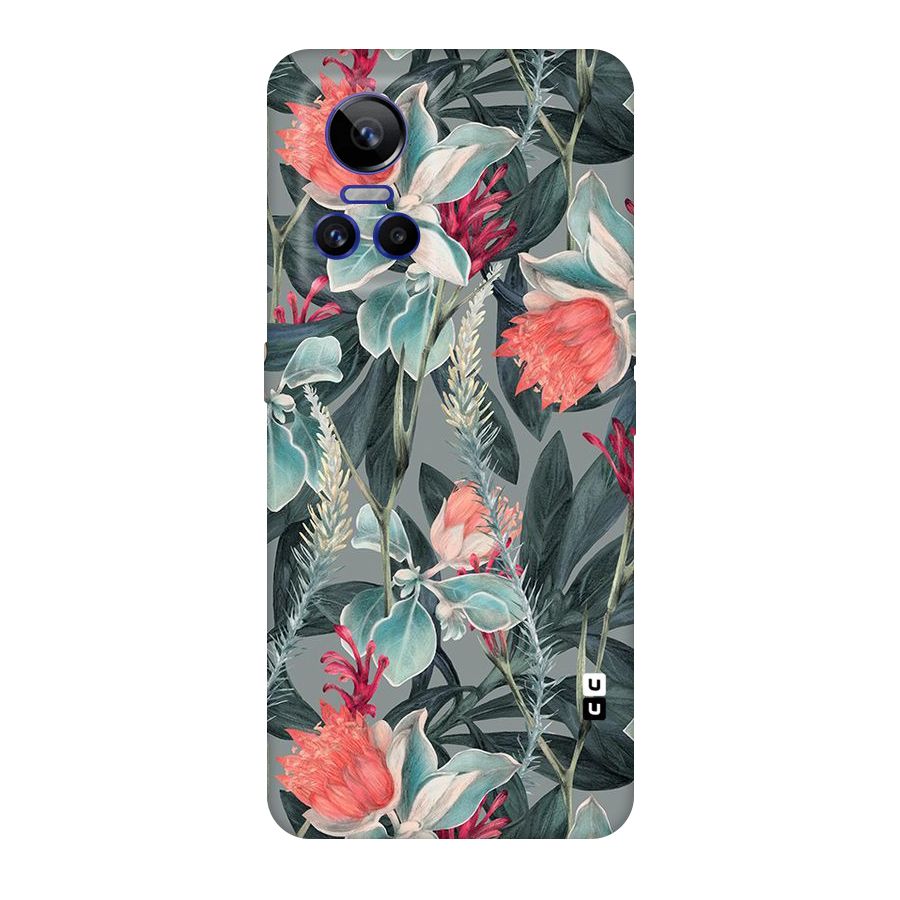 Colored Petals Original Polycarbonate Back Case for Realme GT Neo 3