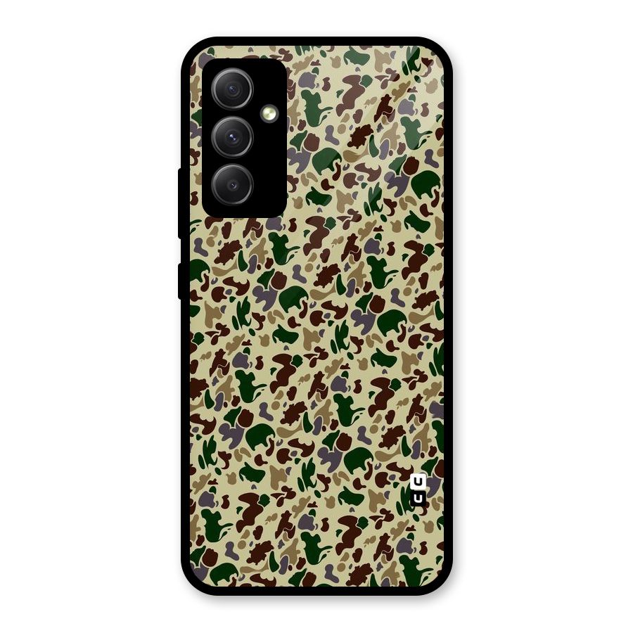 Colored Shapes Glass Back Case for Galaxy A34