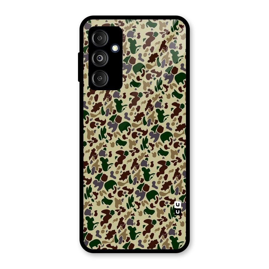 Colored Shapes Glass Back Case for Galaxy M14 5G