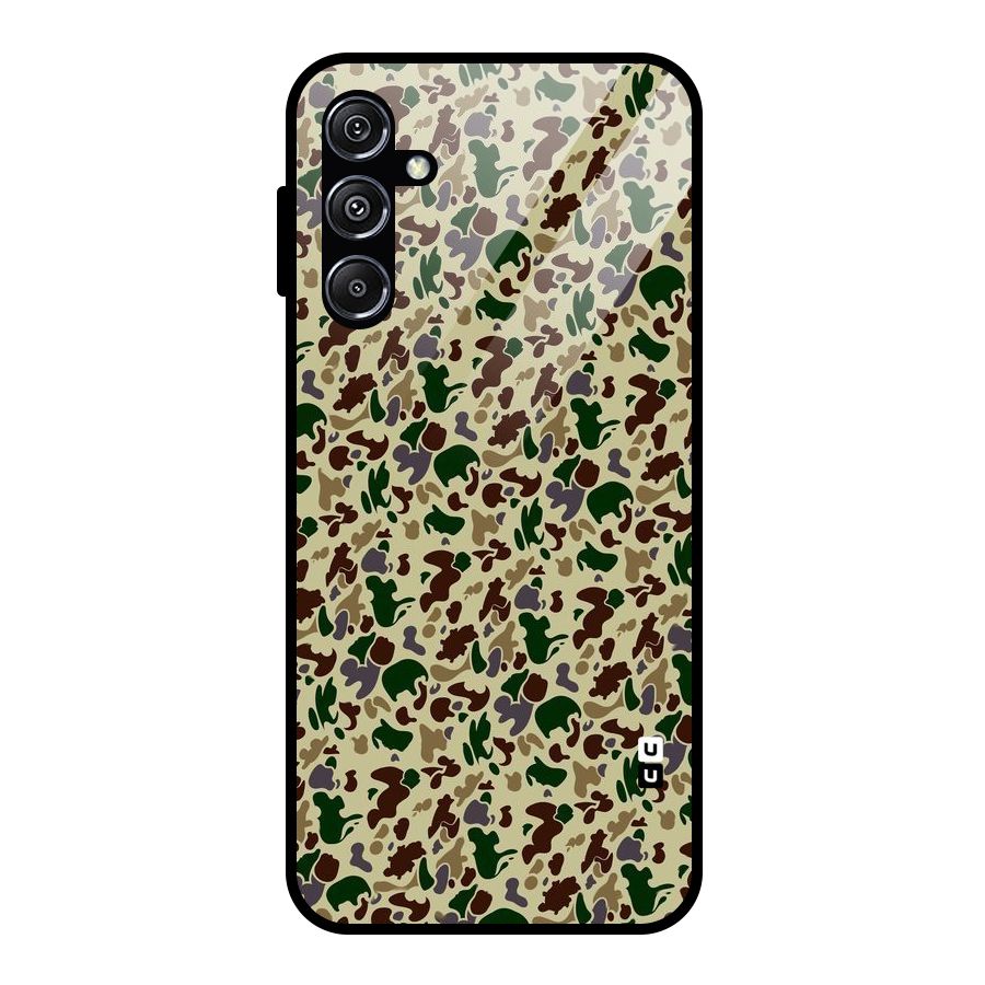Colored Shapes Glass Back Case for Galaxy M34 5G