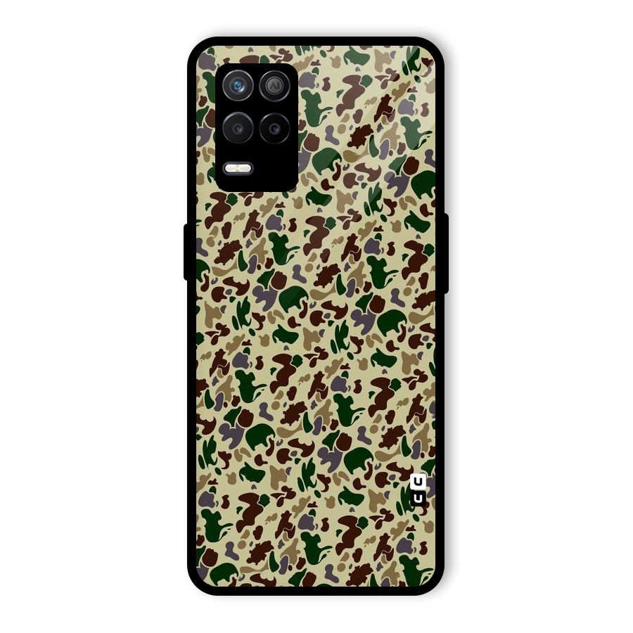 Colored Shapes Glass Back Case for Realme 8s 5G