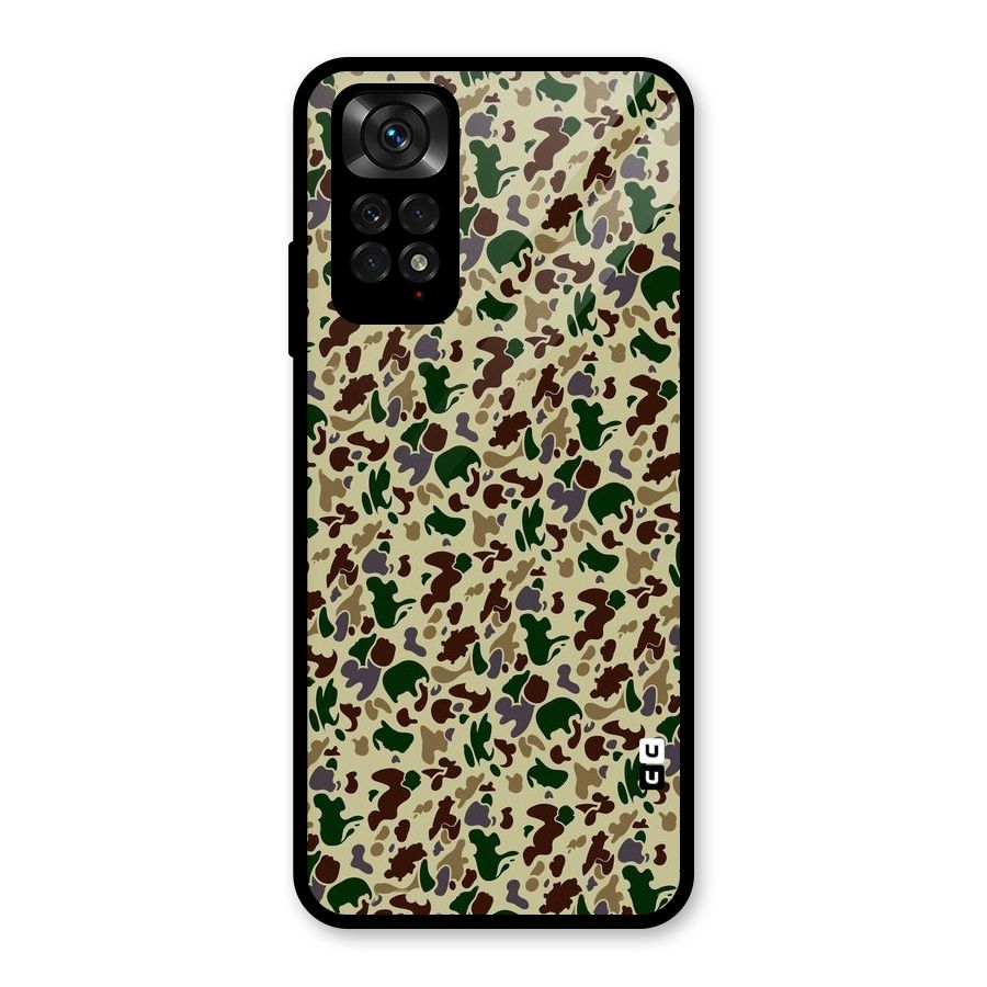 Colored Shapes Glass Back Case for Redmi Note 11S