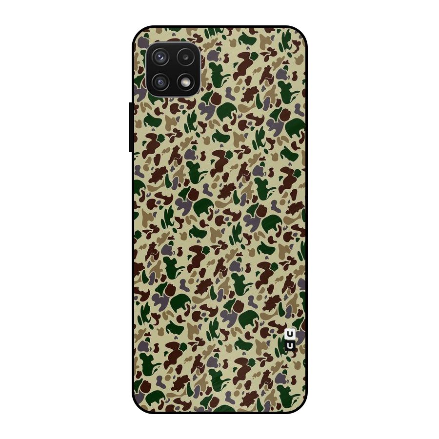 Colored Shapes Metal Back Case for Galaxy A22 5G
