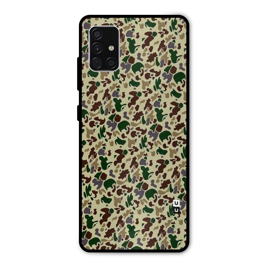 Colored Shapes Metal Back Case for Galaxy A51