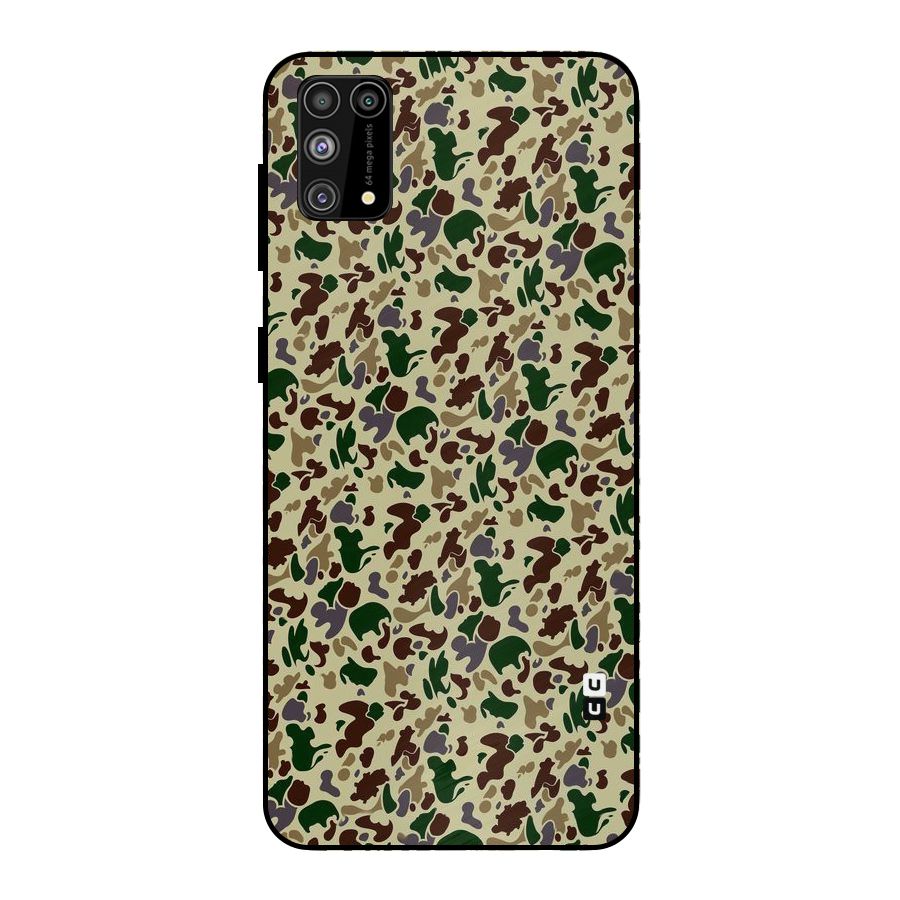 Colored Shapes Metal Back Case for Galaxy M31