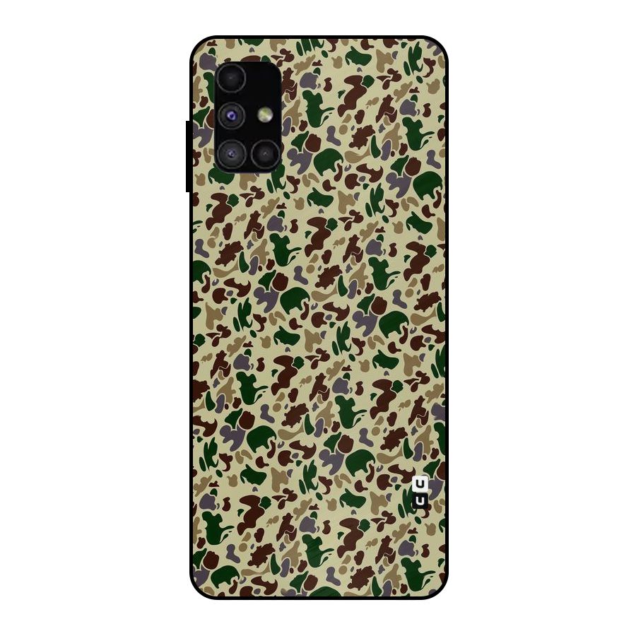 Colored Shapes Metal Back Case for Galaxy M51