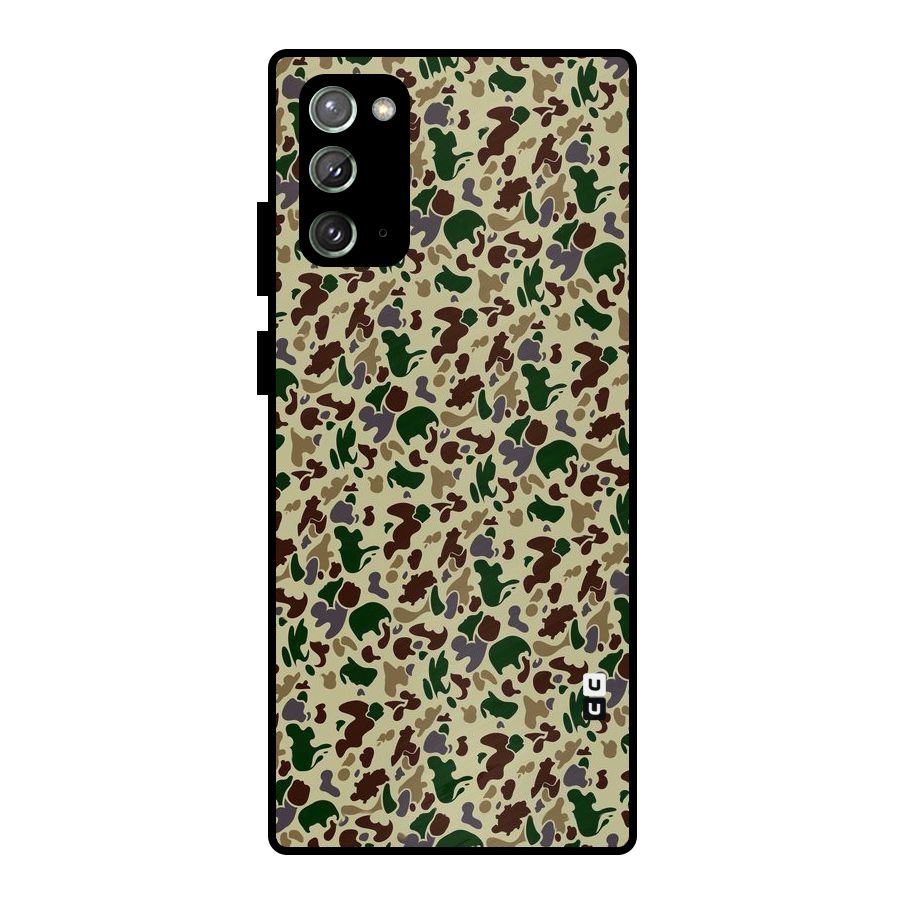 Colored Shapes Metal Back Case for Galaxy Note 20