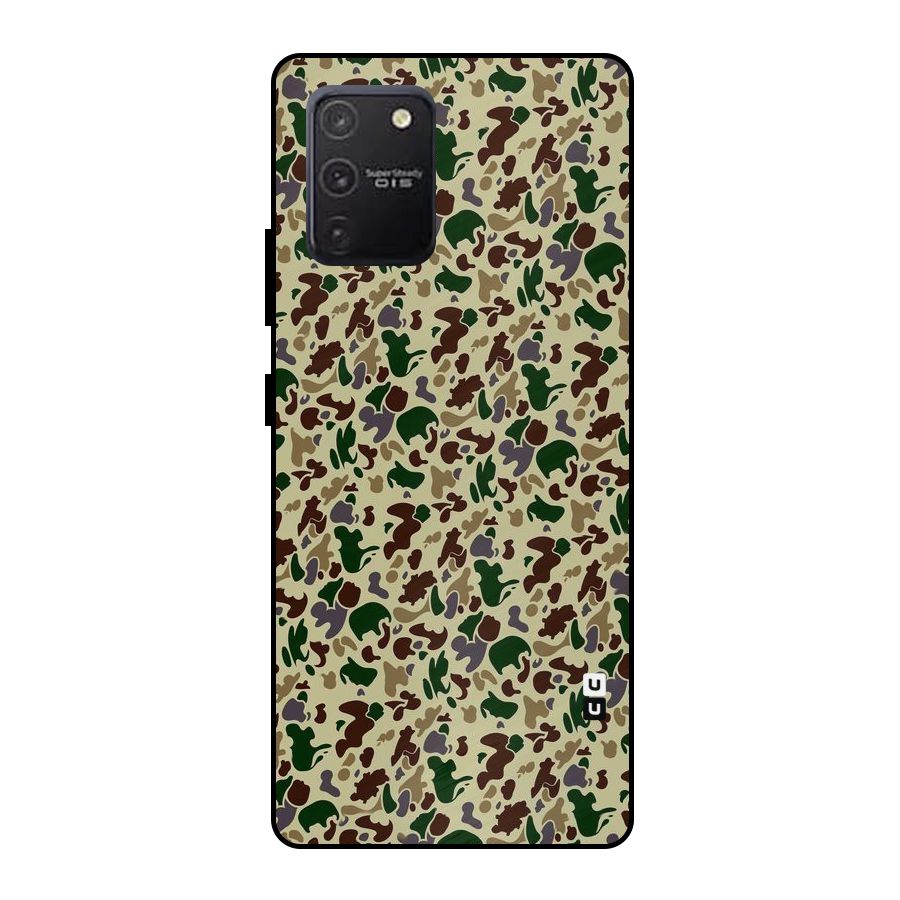 Colored Shapes Metal Back Case for Galaxy S10 Lite