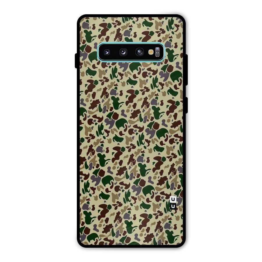 Colored Shapes Metal Back Case for Galaxy S10 Plus