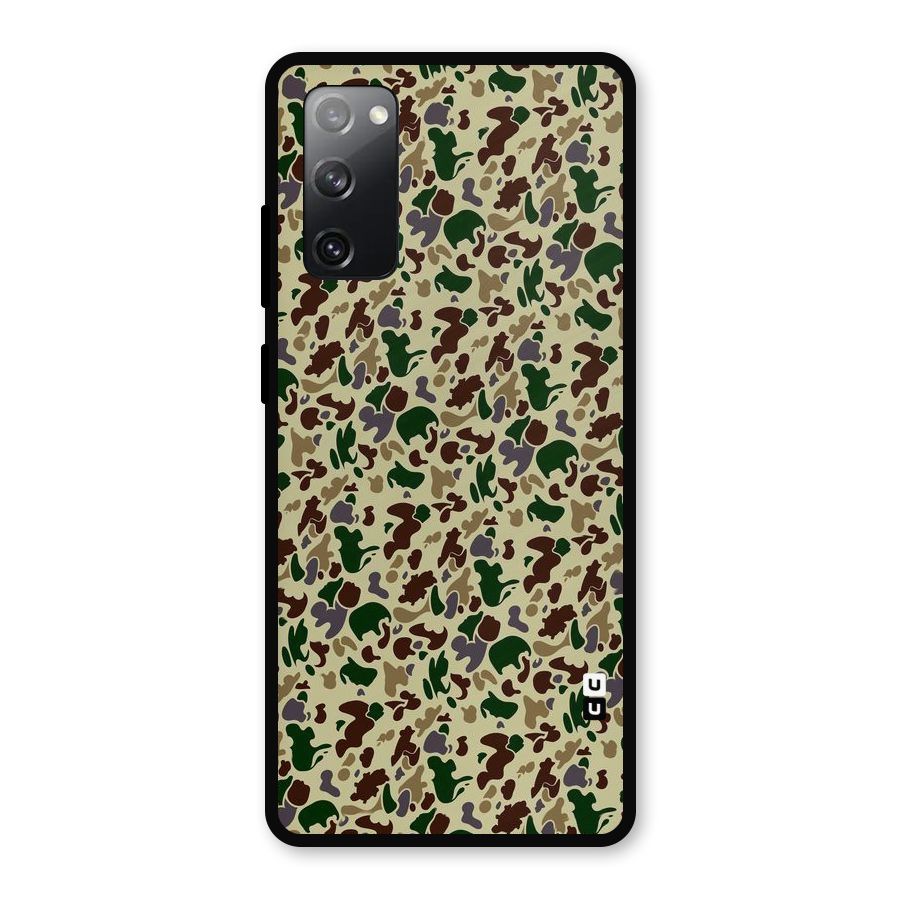 Colored Shapes Metal Back Case for Galaxy S20 FE 5G