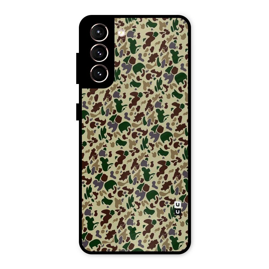 Colored Shapes Metal Back Case for Galaxy S21 5G