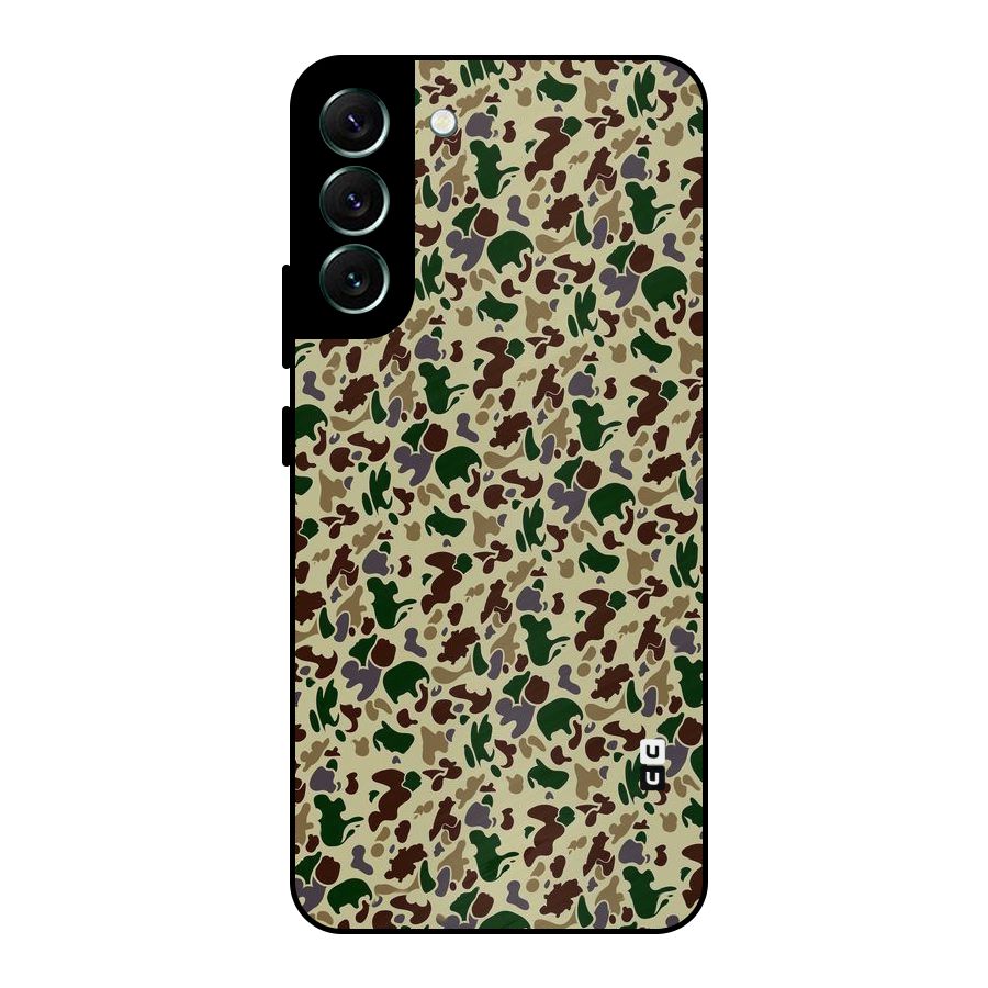 Colored Shapes Metal Back Case for Galaxy S22 Plus 5G