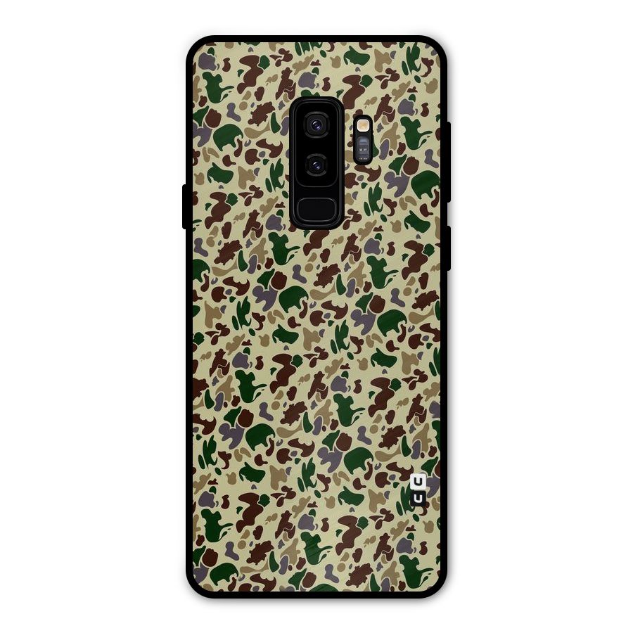 Colored Shapes Metal Back Case for Galaxy S9 Plus